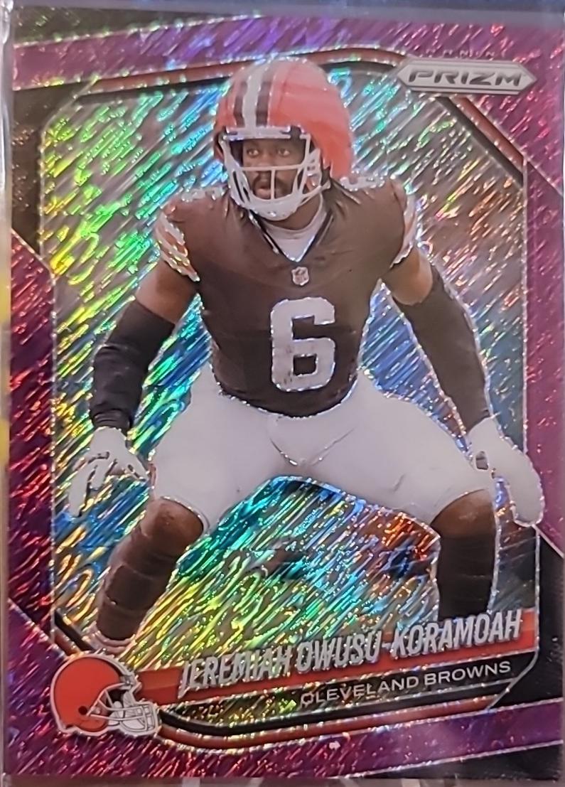 Jeremiah Owusu-Koramoah [Purple Shimmer] #159