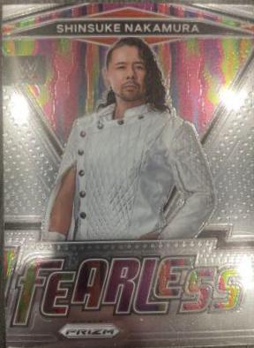 Shinsuke Nakamura #3 Wrestling Cards 2022 Panini Prizm WWE Fearless