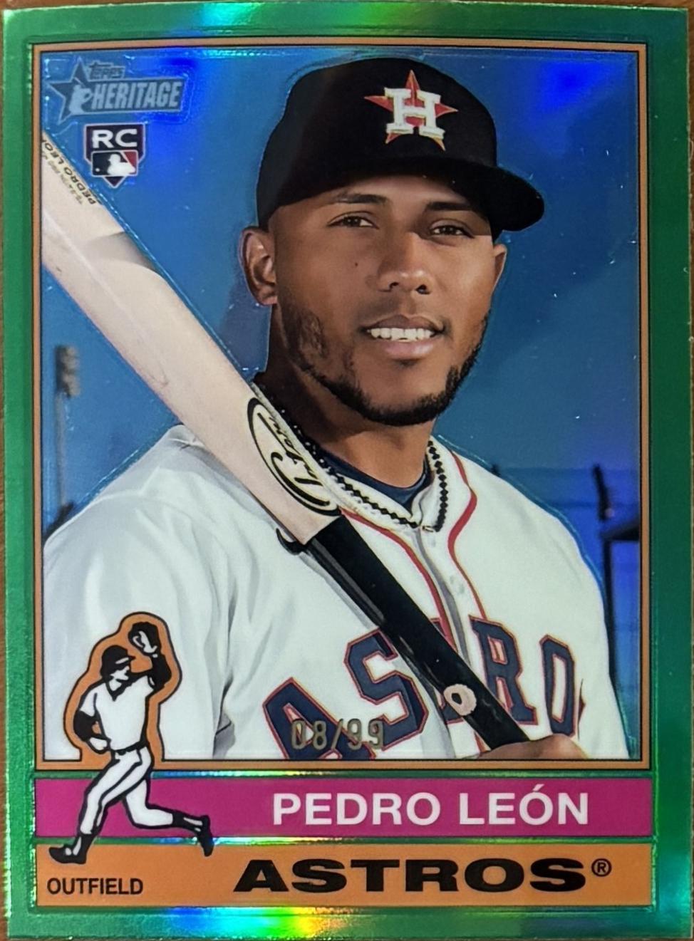 Pedro Leon [Green Chrome Variation] #271