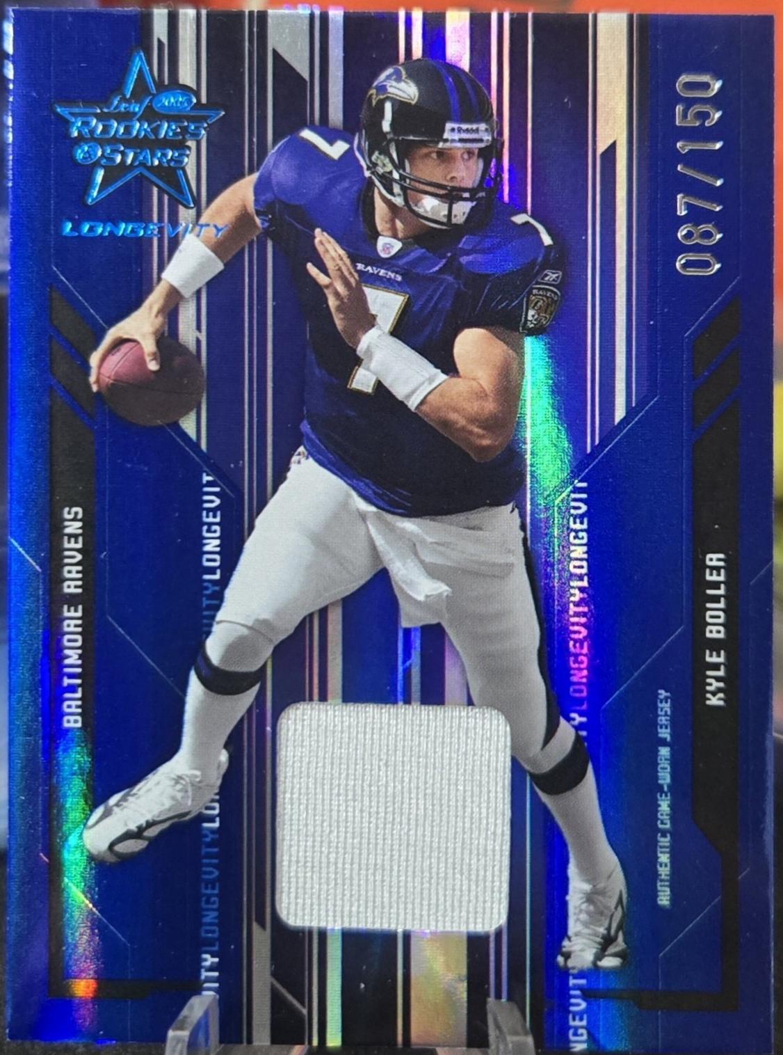 Kyle Boller #8 Football Cards 2005 Leaf Rookies & Stars