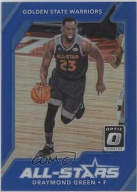 Draymond Green Green #9 Basketball Cards 2017 Panini Donruss Optic All-Stars
