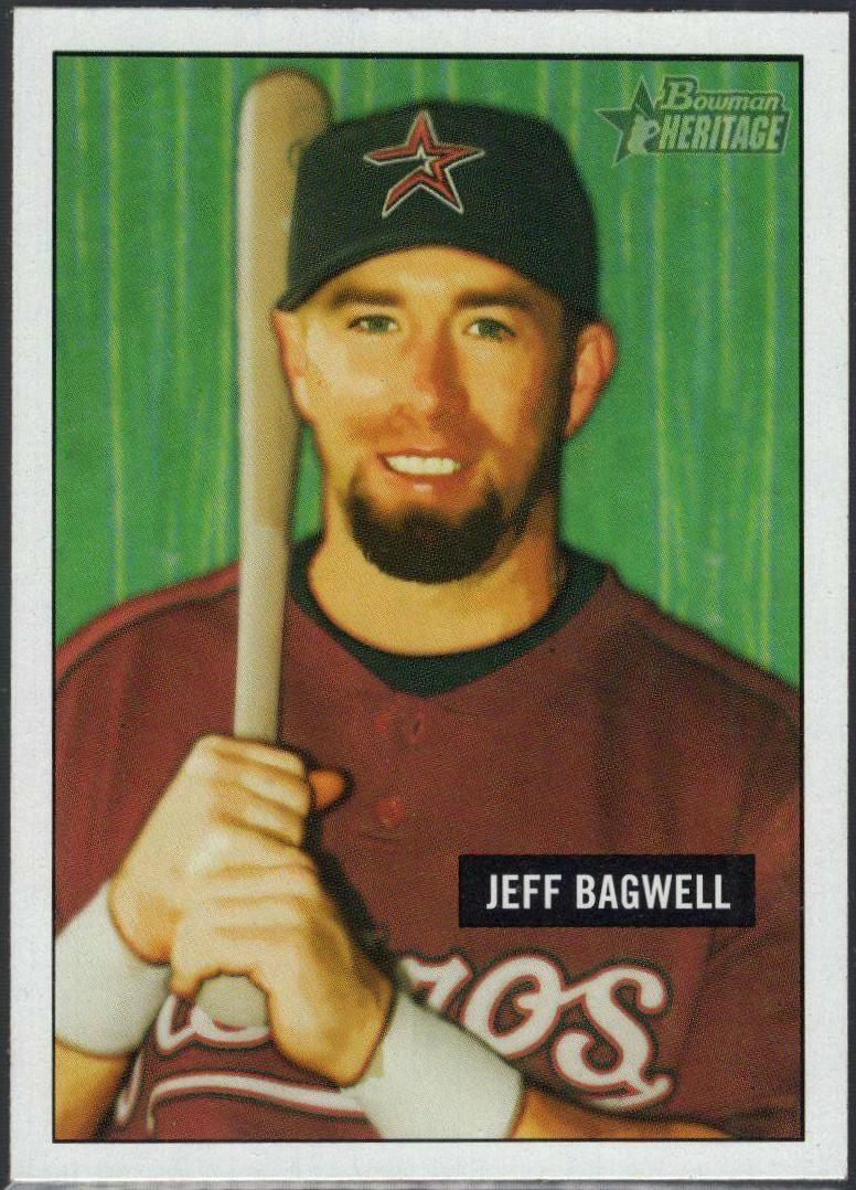 Jeff Bagwell #172 Baseball Cards 2005 Bowman Heritage
