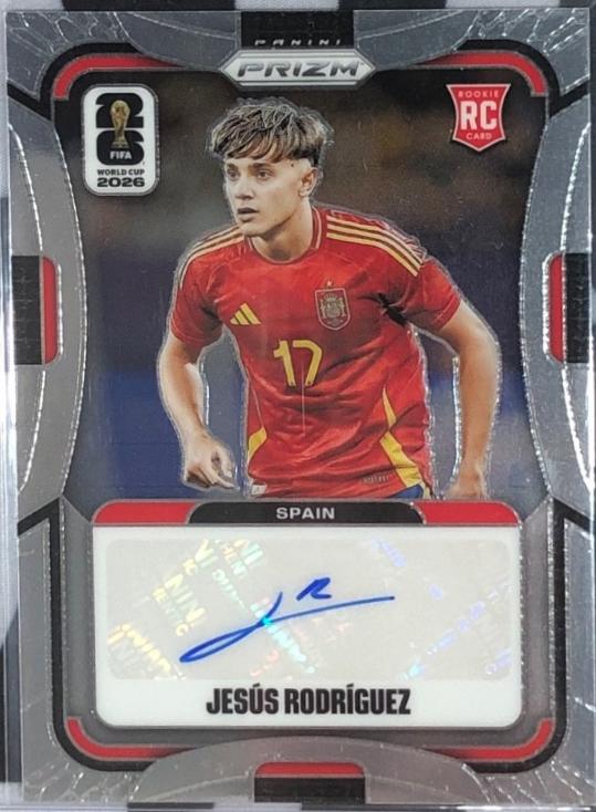 Jesus Rodriguez #11 2026 Panini Prizm FIFA Signature