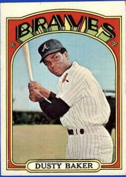 Dusty Baker #764 Baseball Cards 1972 Topps