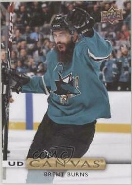 Brent Burns #C197 2019-20 Upper Deck Hockey UD Canvas
