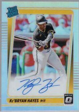 Ke'Bryan Hayes #RRS-KH 2021 Panini Donruss Optic Rated Rookie Signatures Baseball