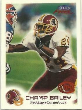 Champ Bailey #101R Football Cards 1999 Fleer Focus