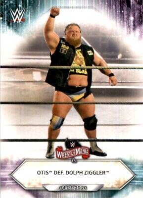 Otis def. Dolph Ziggler #50 Wrestling Cards 2021 Topps WWE