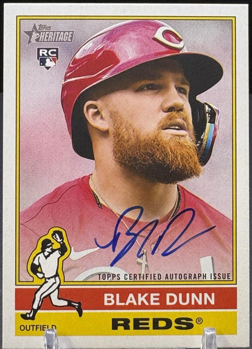 Blake Dunn #ROA-BDU Baseball Cards 2025 Topps Heritage Real One Autograph