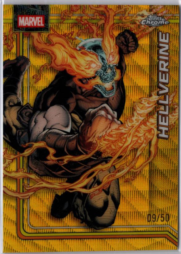 Hellverine Gold Wave Refractor