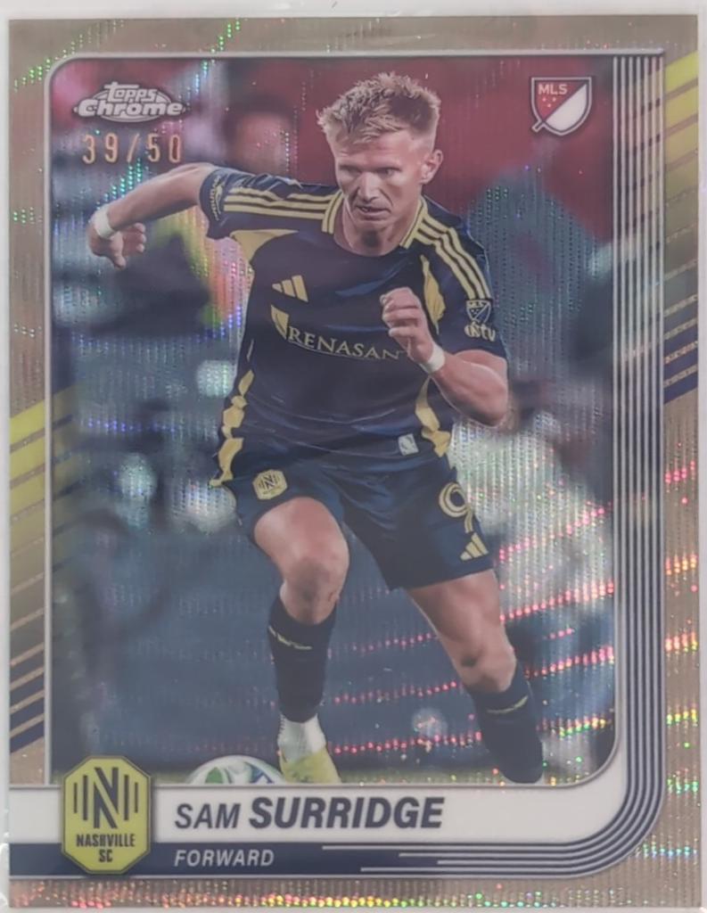Sam Surridge [Gold Wave Refractor] #152
