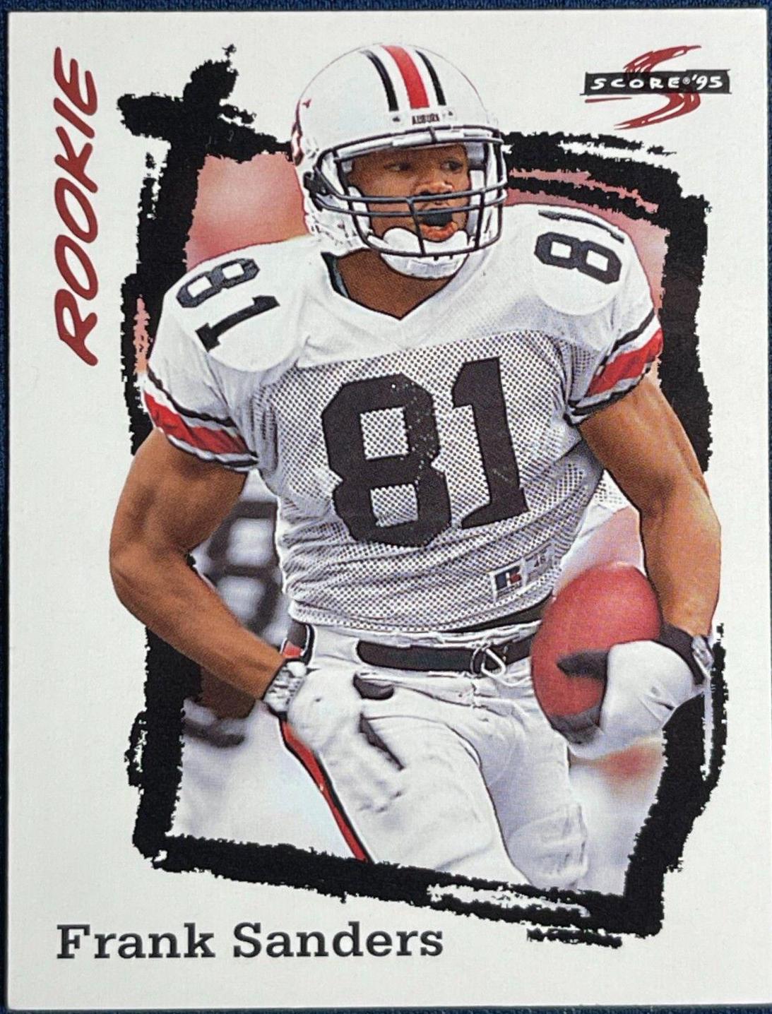 Frank Sanders #258 Football Cards 1995 Panini Score