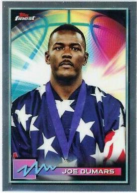 Joe Dumars #4 Basketball Cards 2021 Topps Finest
