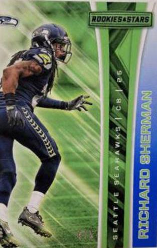 Richard Sherman #4 Football Cards 2017 Panini Rookies & Stars