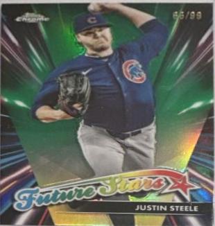 Justin Steele [Green Refractor] #FSU-5