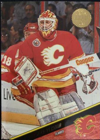 Mike Vernon #83 Hockey Cards 1993 Leaf
