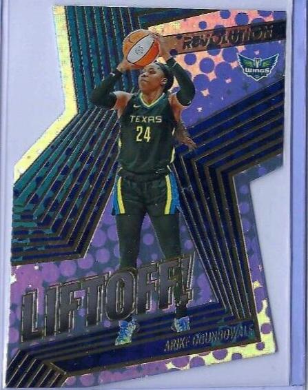 Arike Ogunbowale #7 Basketball Cards 2022 Panini Revolution WNBA Liftoff
