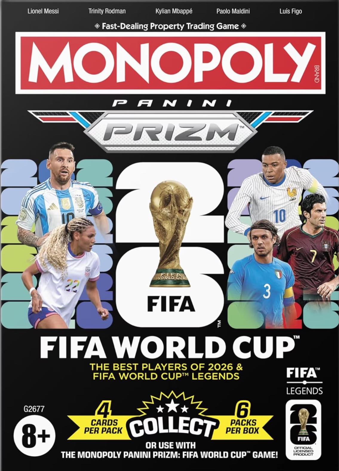 Booster Box Prices | 2026 Panini Prizm Monopoly FIFA World Cup | Soccer  Cards