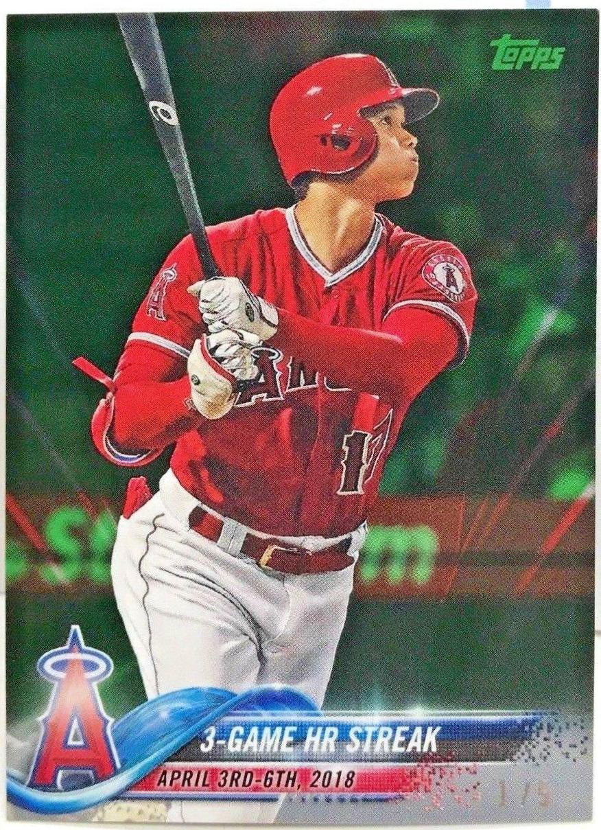 Shohei Ohtani #US189 Baseball Cards 2018 Topps Mini