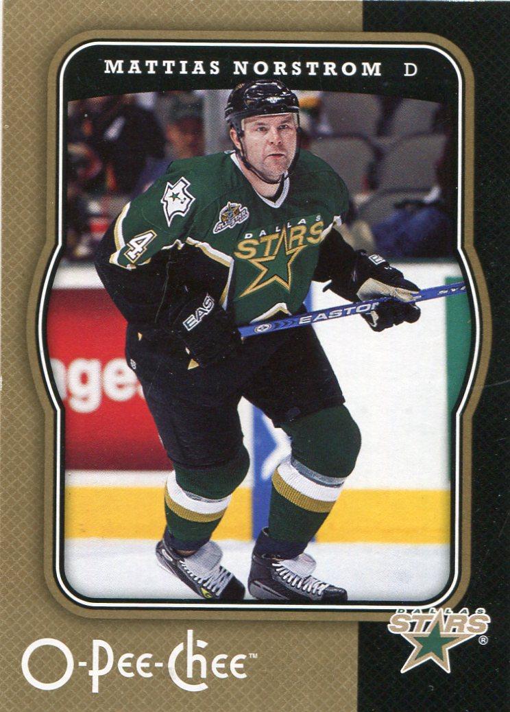 Mattias Norstrom #166 Hockey Cards 2007 O-Pee-Chee