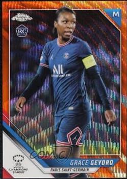 Grace Geyoro #95 Soccer Cards 2021 Topps Chrome UEFA Women’s Champions League