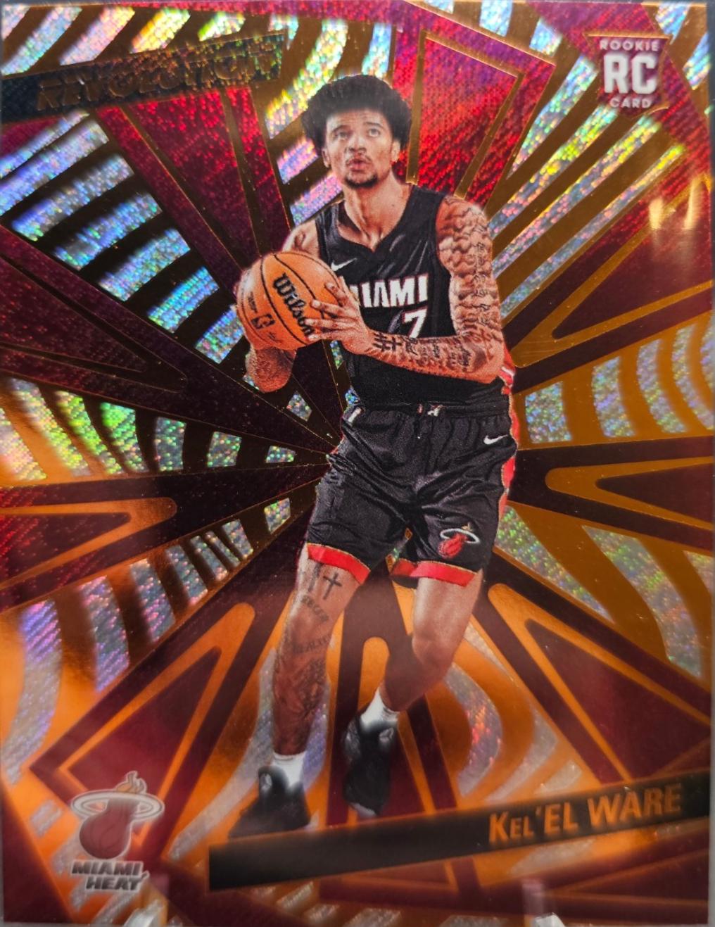 Kel'el Ware #102 Basketball Cards 2024 Panini Revolution