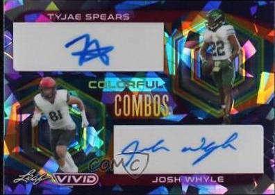 Tyjae Spears [Crystal Navy Blue] #BA-TS3