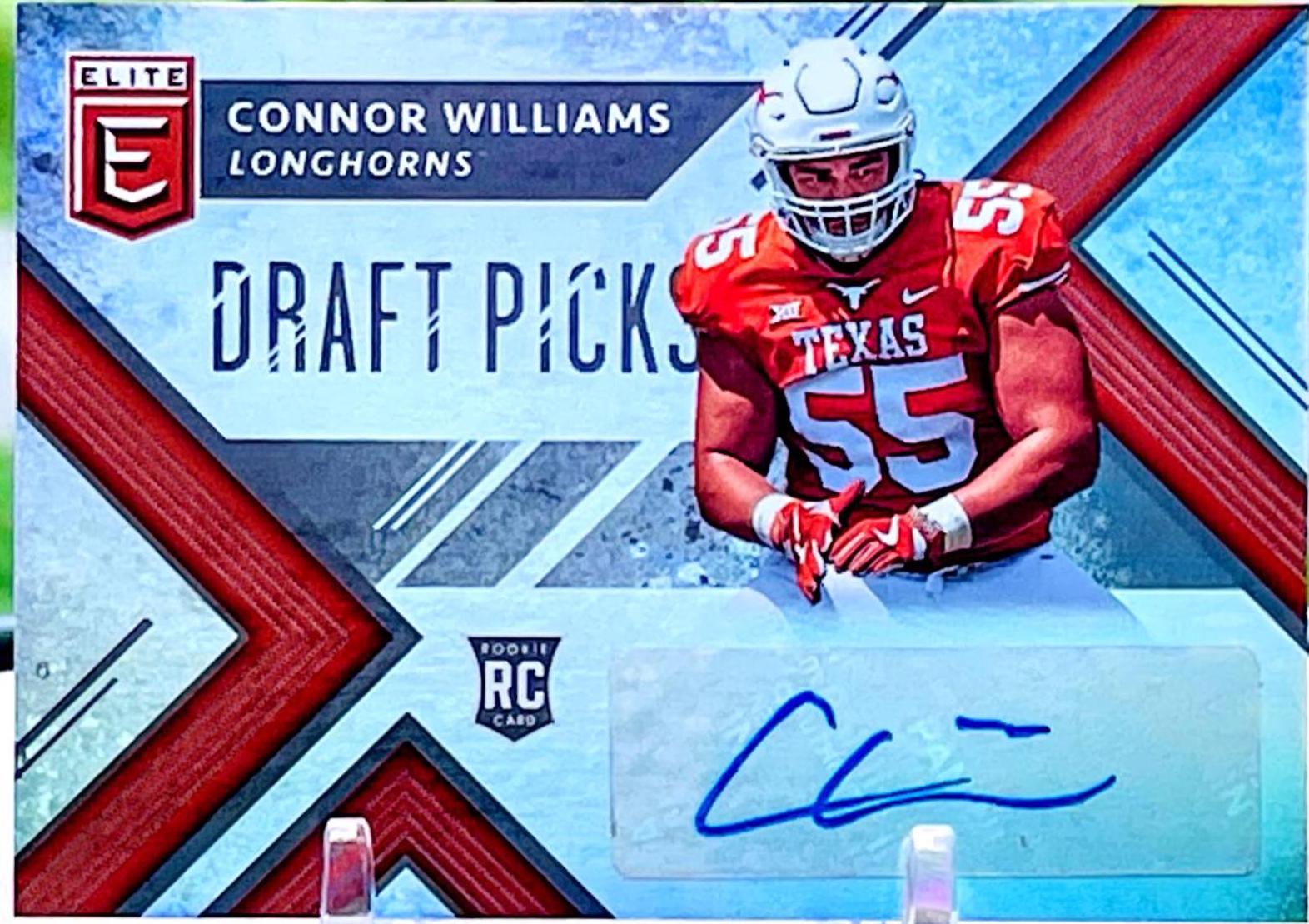 Connor Williams #162 2018 Panini Elite Draft Picks Football