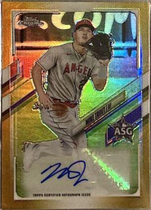 Mike Trout [Gold Refractor] #CUSA-MT