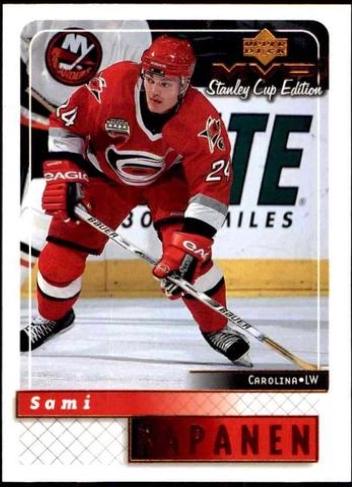 Sami Kapanen #39 Hockey Cards 1999 Upper Deck MVP Stanley Cup Edition