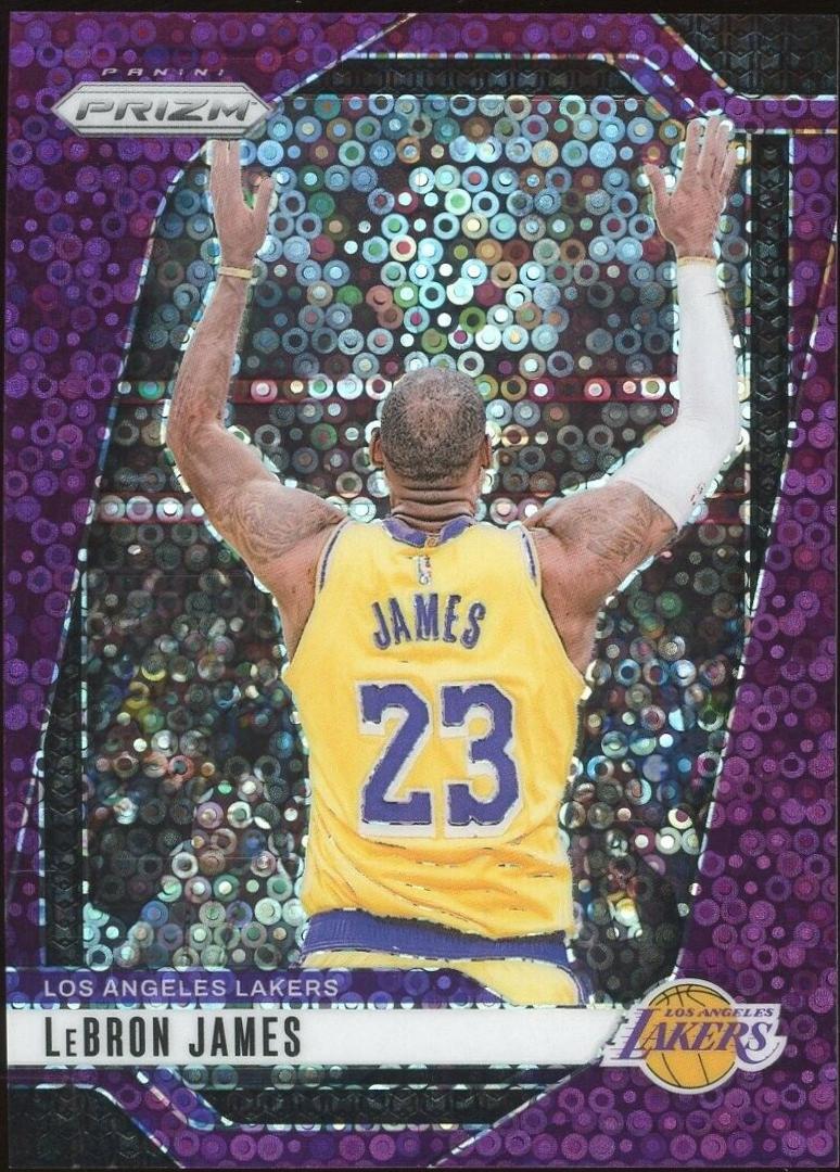 LeBron James [Fast Break Purple] #130 Prices | 2024 Panini Prizm