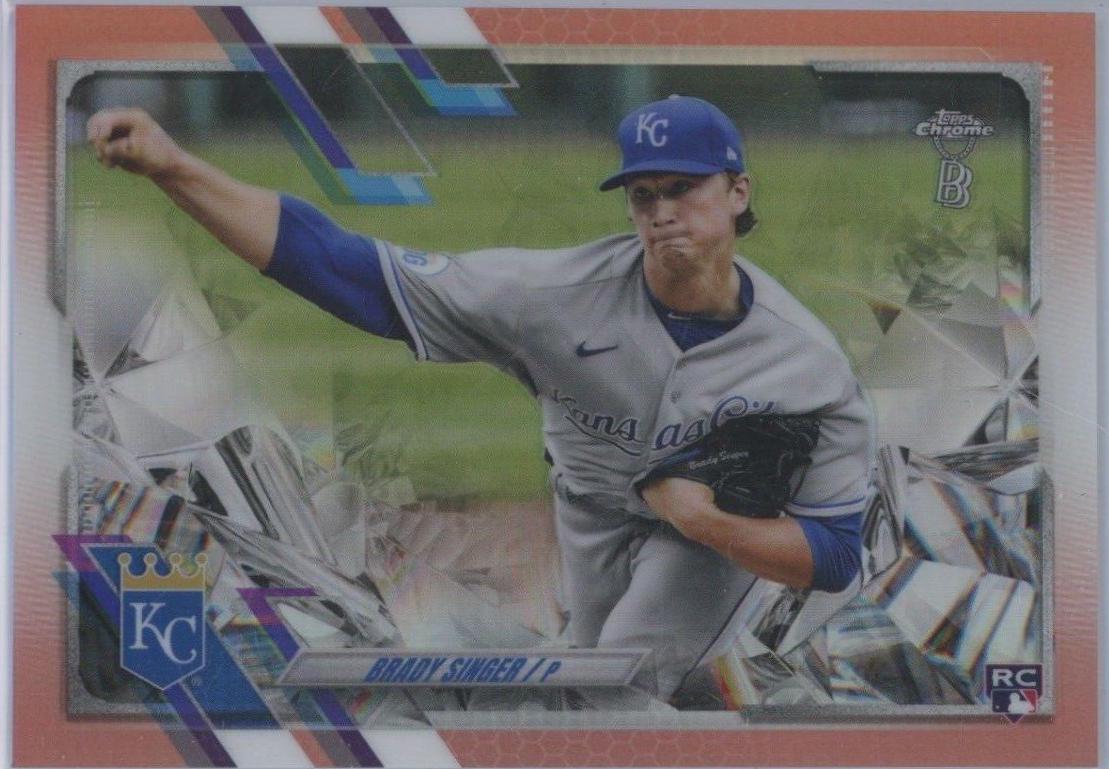 Brady Singer [Rose Gold Refractor] #166