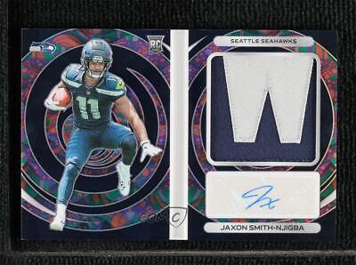 Jaxon Smith-Njigba #26 Football Cards 2023 Panini Spectra Rookie Autograph Psychedelic