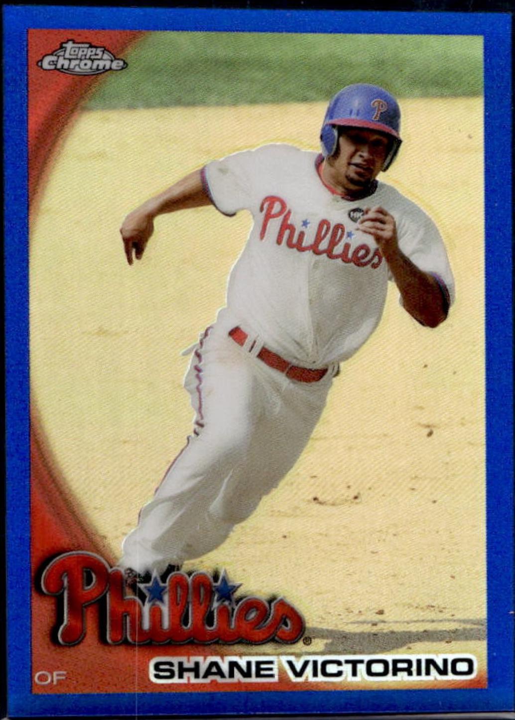 Shane Victorino [Blue Refractor] #9