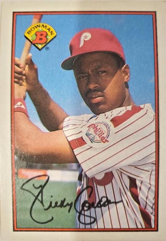 Ricky Jordan #401 Baseball Cards 1989 Bowman