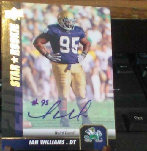 Ian Williams [Autograph] #173