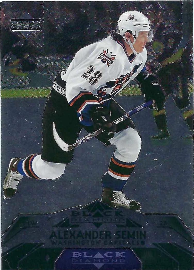 Alexander Semin #82 Hockey Cards 2007 Upper Deck Black Diamond
