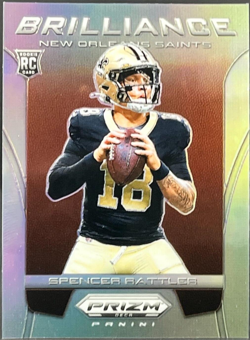 Spencer Rattler #9 Football Cards 2024 Panini Prizm Deca Brilliance