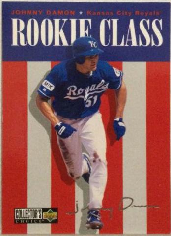 Johnny Damon #10 Baseball Cards 1996 Collector's Choice
