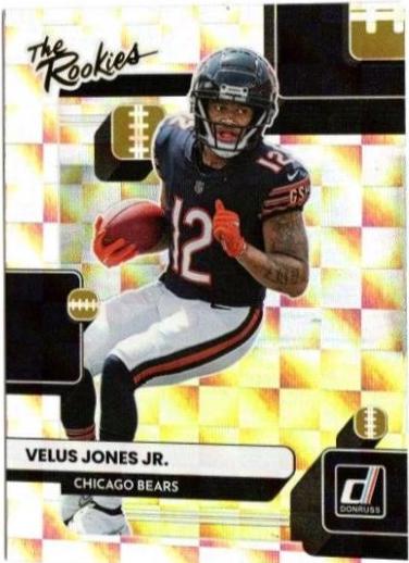 Velus Jones Jr. #TR-29 Football Cards 2022 Panini Donruss The Rookies