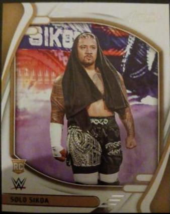 Solo Sikoa #130 Wrestling Cards 2022 Panini Chronicles WWE