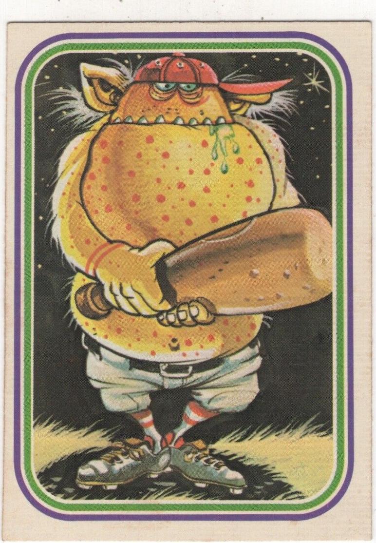 Sam the Slammer #30 Baseball Cards 1973 Donruss Super Freaks