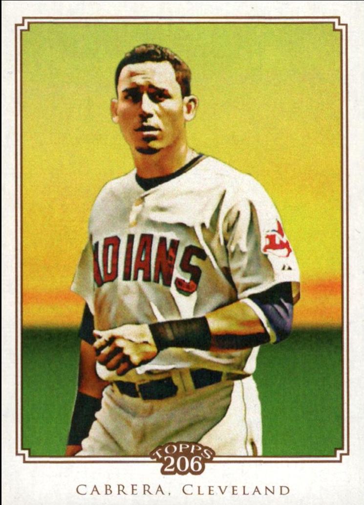 Asdrubal Cabrera #51 Baseball Cards 2010 Topps 206