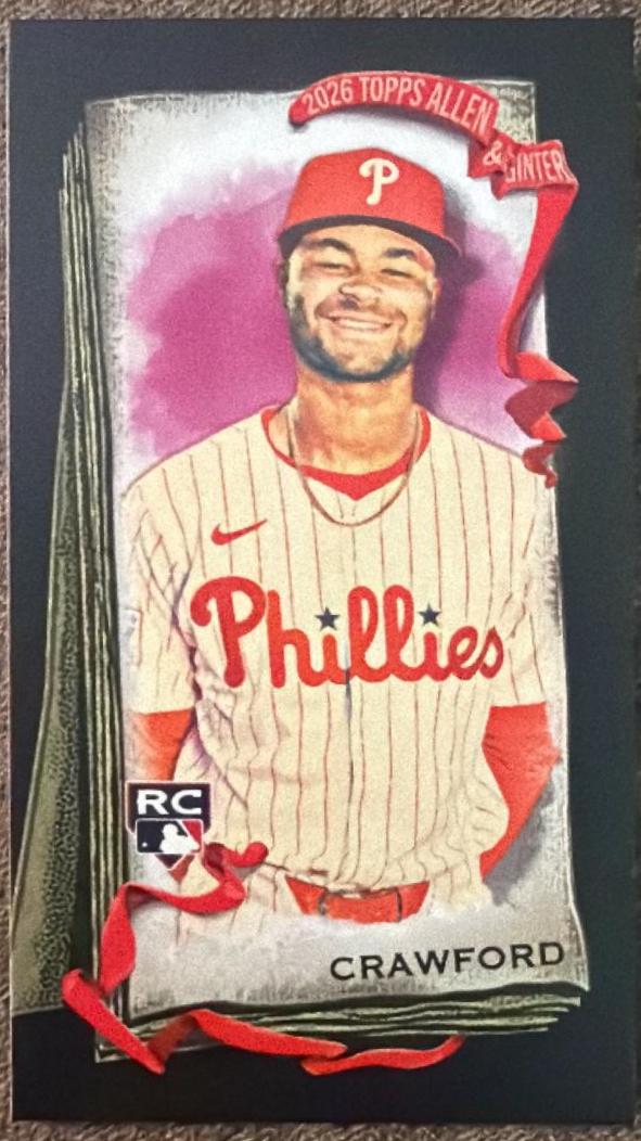 Justin Crawford #49 2026 Topps Allen & Ginter Baseball