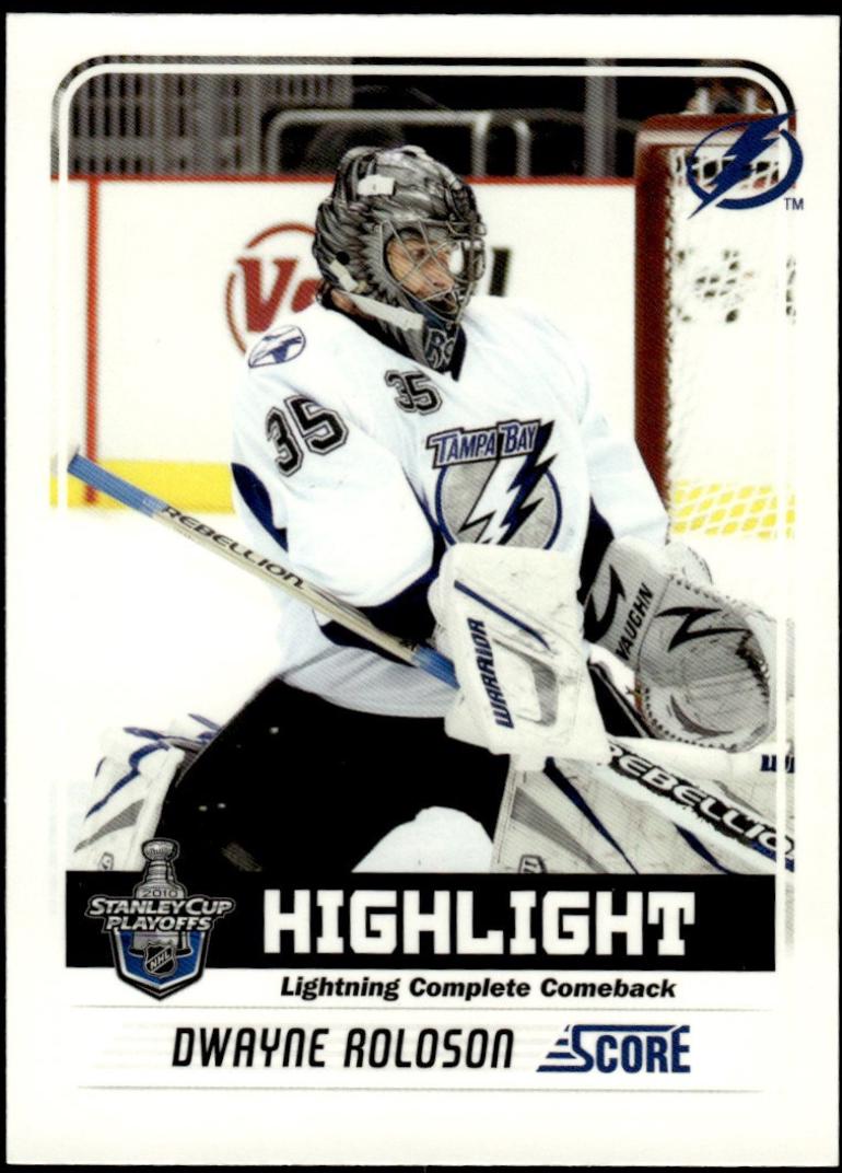 Dwayne Roloson #486 Hockey Cards 2011 Panini Score