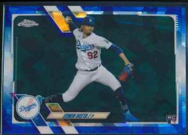 Edwin Uceta #US162 2021 Topps Chrome Update Sapphire Baseball