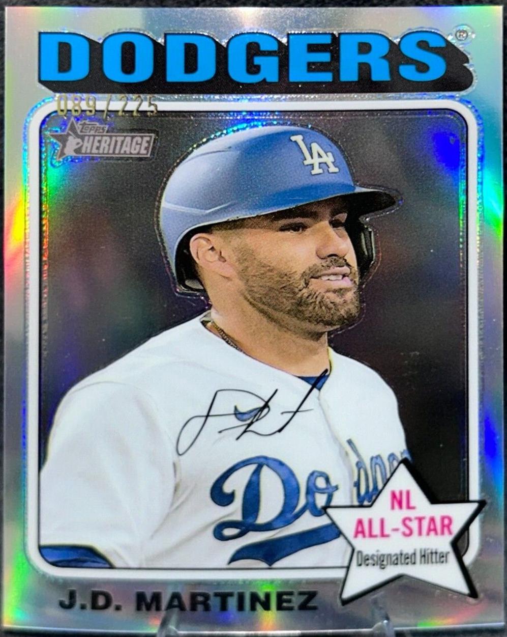J.D. Martinez [Silver Chrome] #434