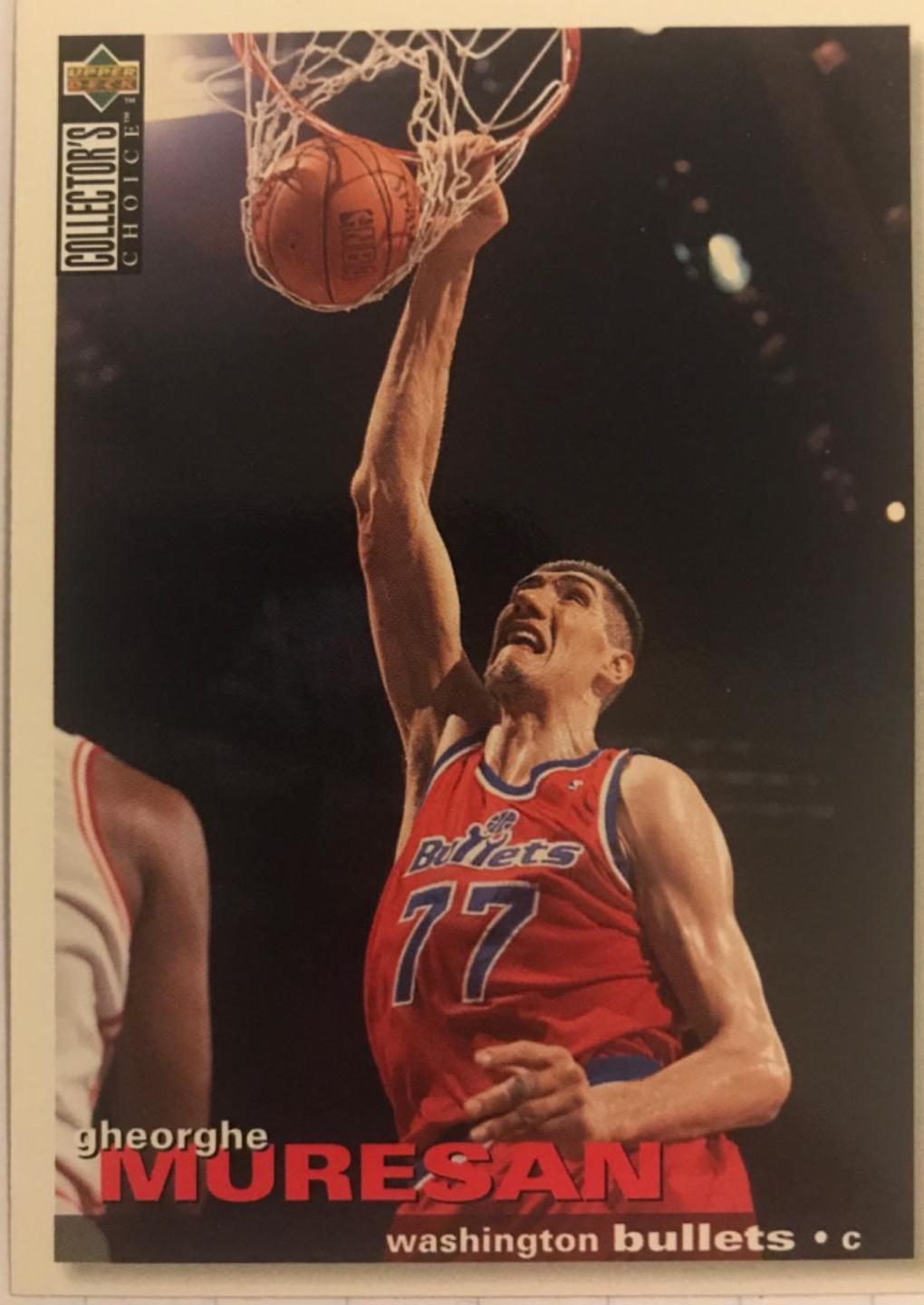 Gheorghe Muresan #77 Basketball Cards 1995 Collector's Choice
