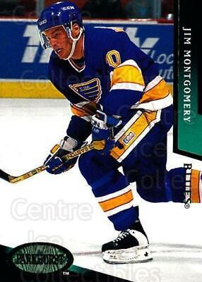 Jim Montgomery #176 Hockey Cards 1993 Parkhurst