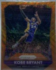 Kobe Bryant [Orange Wave Prizm] #182 Prices | 2015 Panini Prizm